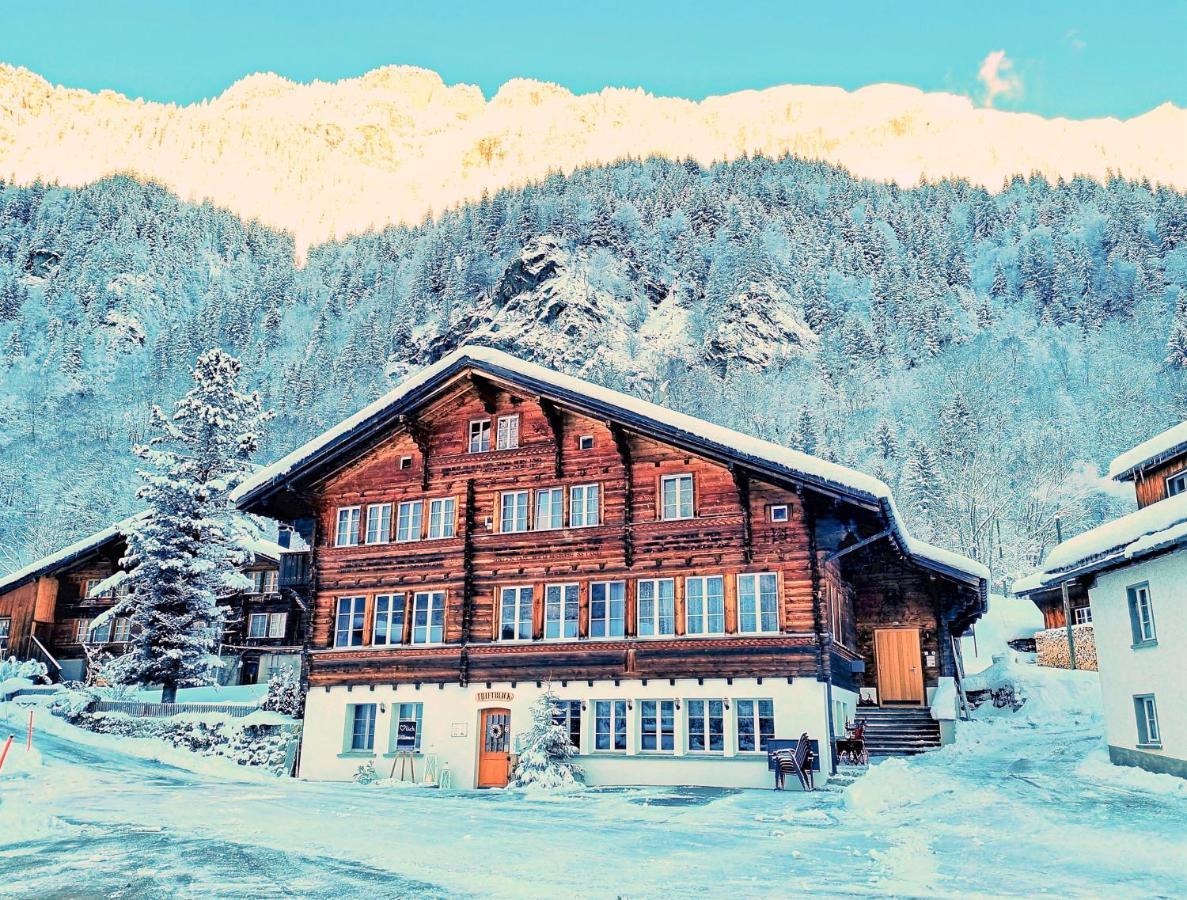 Bed and Breakfast Triftblick Gadmen Exterior foto